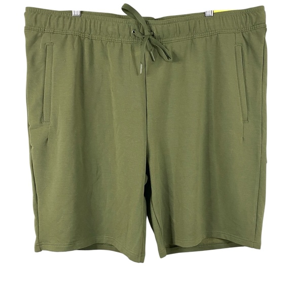 all in motion Other - NWT Men’s All In Motion 9" Olive Green Olive Pull On Gym Shorts Size XXL